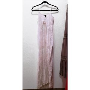 Laced Tank Top Cardigan